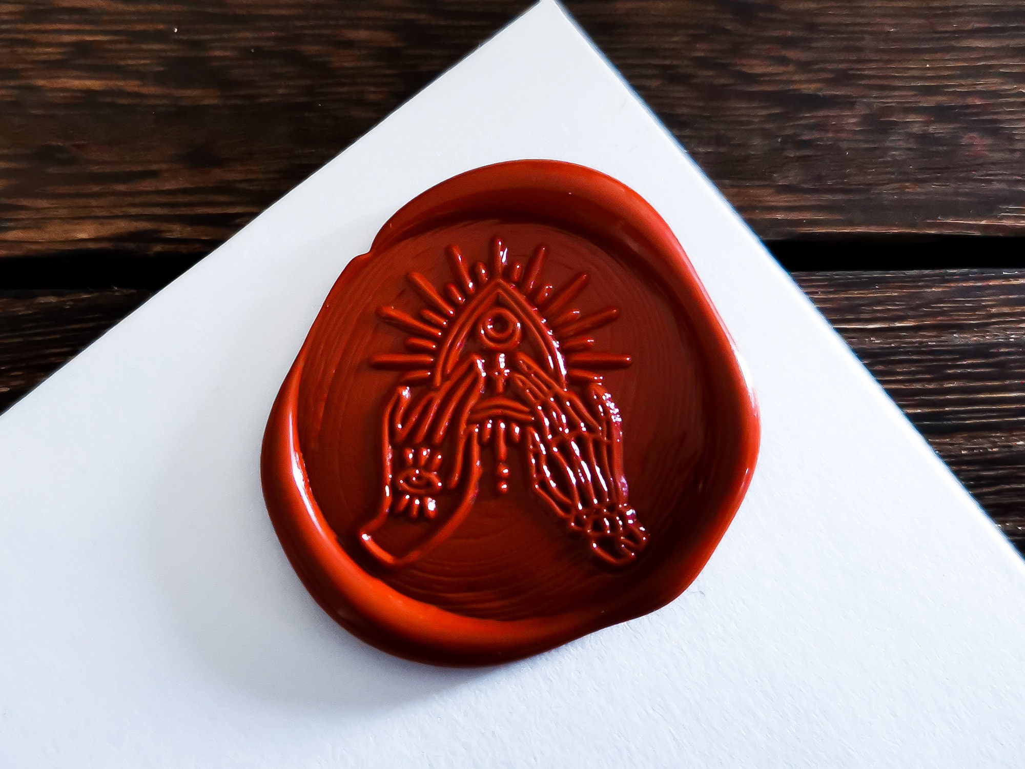 Eye of Providence Metal Wax Stamp Head, Wax Seal Head, Magical Wax, Wax  Seal Stamp, Craft Supplies, Stamp to Seal Envelopes 