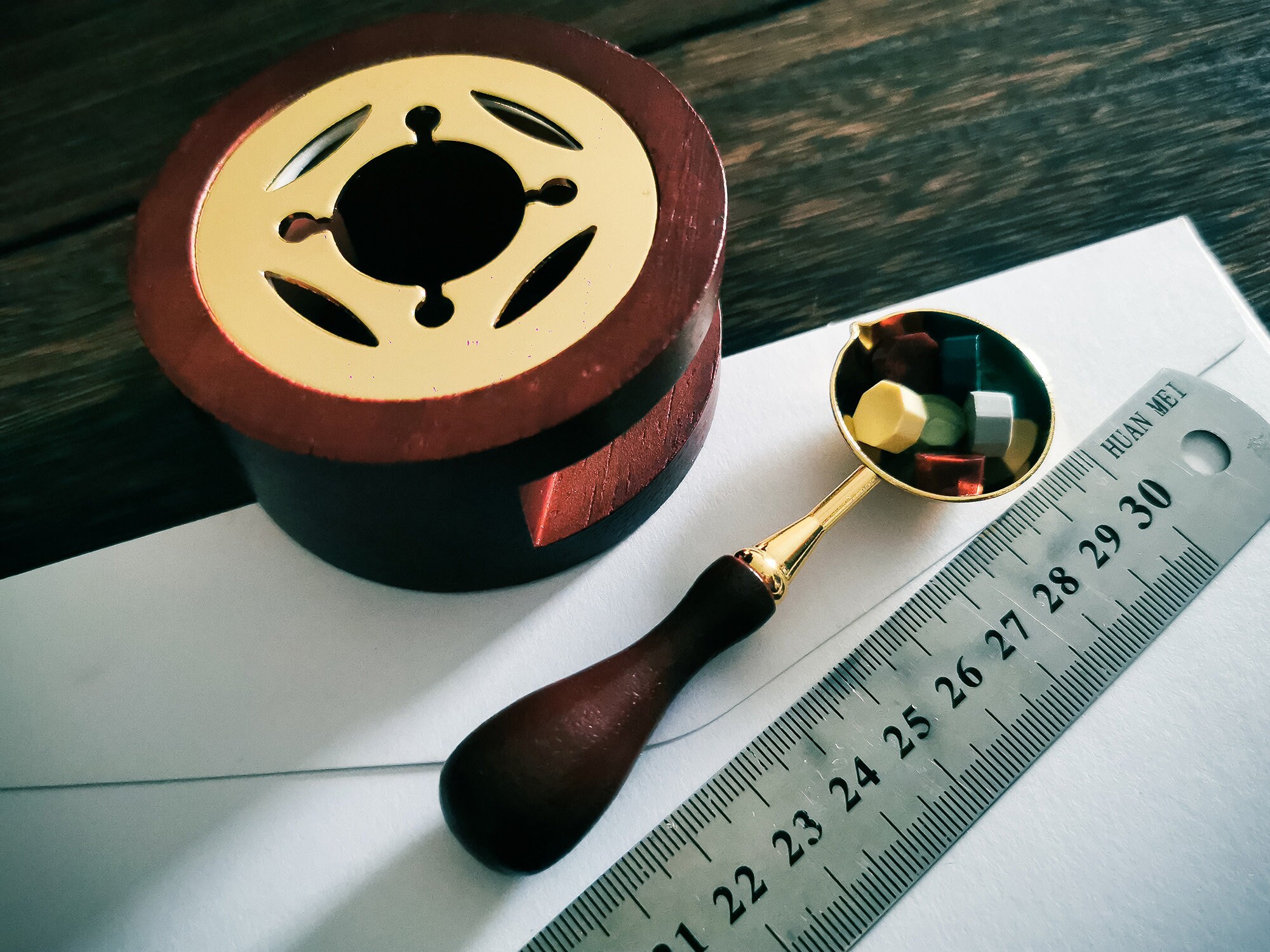 Wax Seal Stamp Kitwax Seal Tools Melting Standwax Sealing Etsy