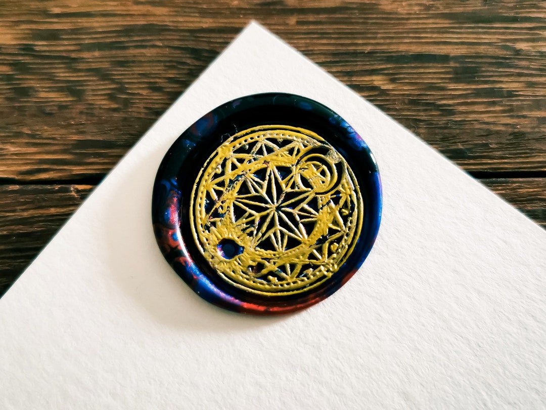 Wax Seal Stamp Magic Array Sealing Wax Stamp Witchcraft Magic Etsy