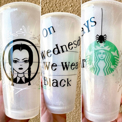 Halloween  Starbucks  venti cold cup | Horror Cup | Halloween Cup | Halloween Gifts| Scary Movies