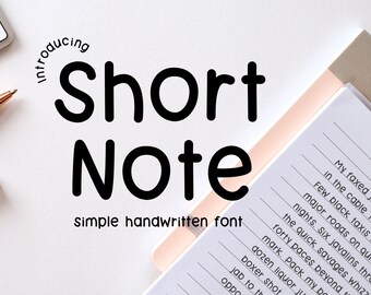 Download Free Handwriting Font Etsy Free SVG Cut Files.
