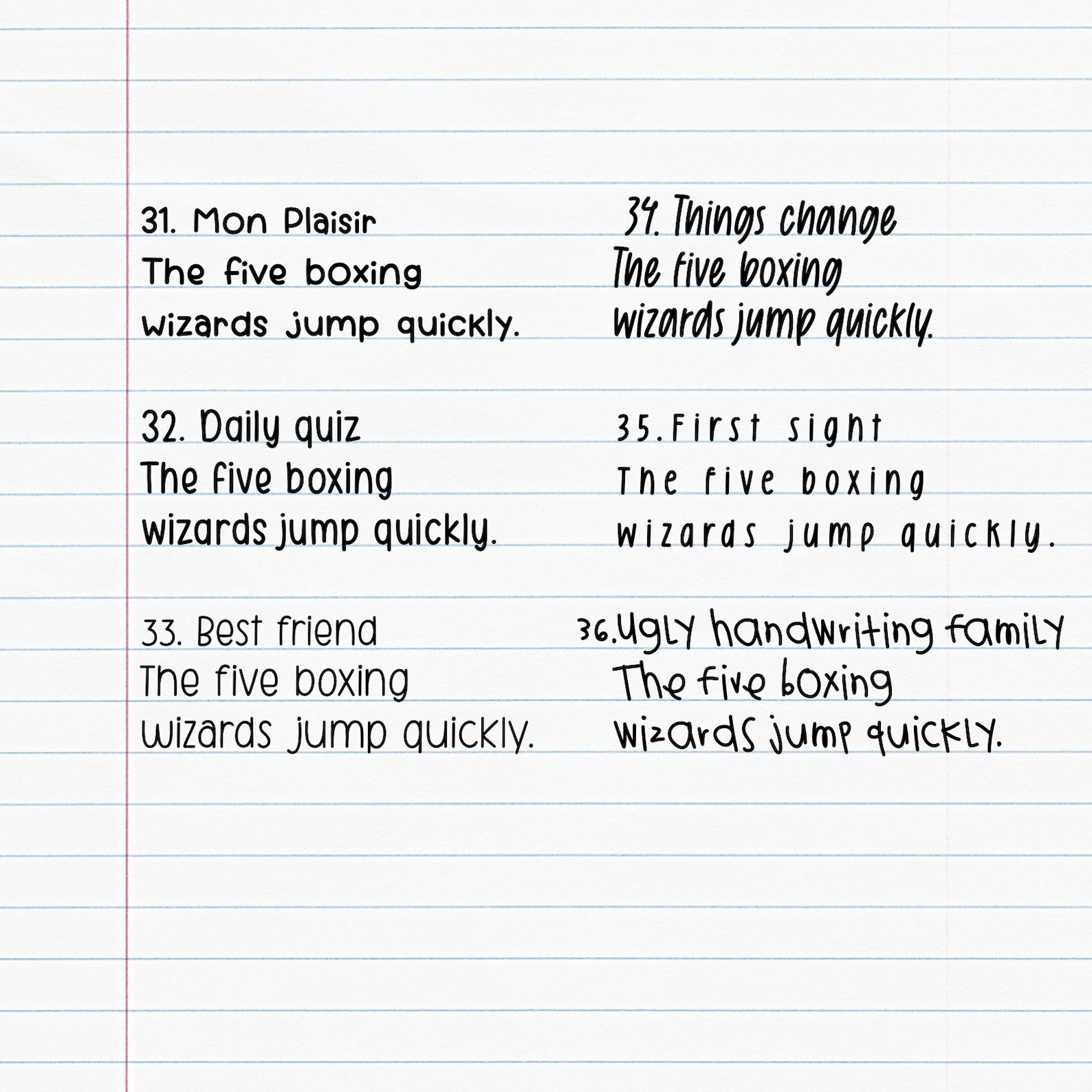 Clean Handwriting Study Notes Font Bundle 36 Neat and Clean Handwriting Font for Goodnotes, Study ...