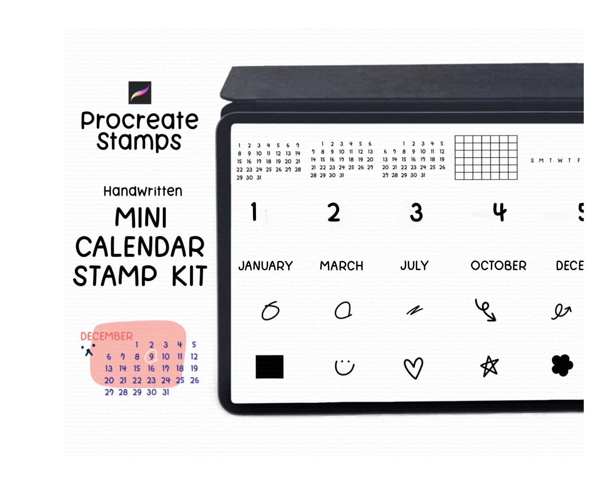 Procreate Planner Stamps Graphic by Ssolovyeva Designs · Creative Fabrica