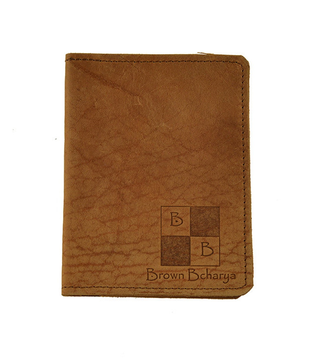 Horsehide Leather Bifold Etsy