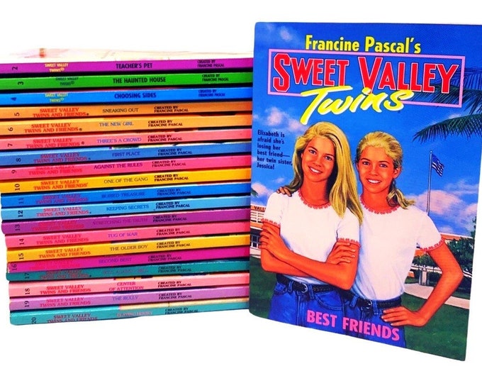SWEET VALLEY #1-20 TWINS 1998 School Paperback, Choose a Title by Francine Pascal, Build your own Book Lot