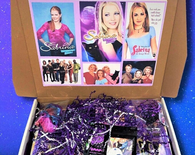 Sabrina Mystery Box! Sabrina the Teenage Witch Magazine, Books, Nostalgic gift, Birthday boxes, Mystery box, 90's fan,