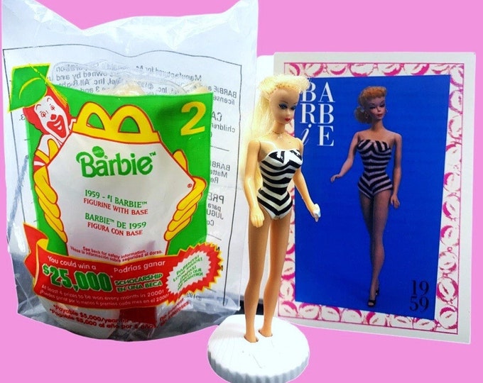 1959 Barbie Toy with Fashion Card (1999 Mattel)