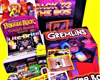 Totally 80s Mystery Nostalgia Box! 80s Gifts, 80s Fans, Retro Boxes