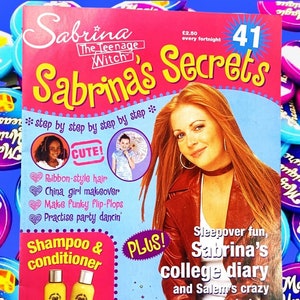 Sabrina 2002 Magazine, Issue 41, Sabrina Secrets, Sabrina the Teenage Witch TV Show, Nickleodeon, TGIF