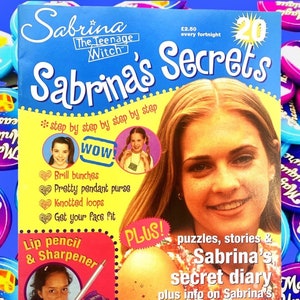 Sabrina Magazine, Issue 20, Sabrina Secrets, Sabrina the Teenage Witch TV Show, Nickleodeon, TGIF