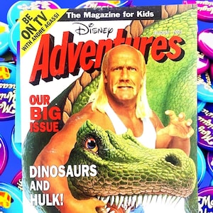 Hulk Hogan 1991 Disney Adventures Magazin