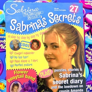 Sabrina Magazine, Issue 27, Sabrina Secrets, Sabrina the Teenage Witch TV Show, Nickleodeon, TGIF
