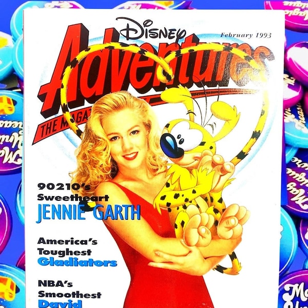 90210 1993 Disney Adventures Magazine