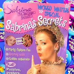 Sabrina 2002 Magazine, Winter Special, Sabrina Secrets, Sabrina the Teenage Witch TV Show, Nickleodeon, TGIF