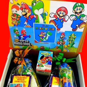 Super Mario Pez & Nintendo Stickers, 1992