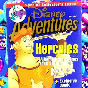 Hercules 1997 Disney Adventures Magazine
