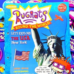 Rugrats New York USA Magazine, Nickelodeon 2002 Issue