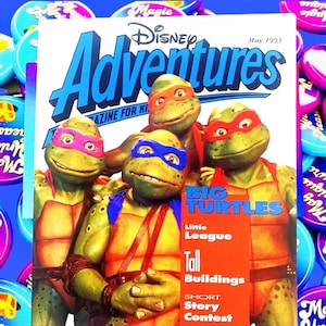 Ninja Turtles 1993 Disney Adventures Magazine