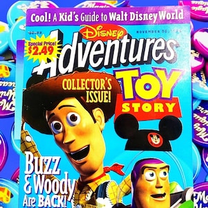 Toy Story 1996 Disney Adventures Magazine