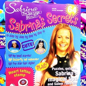 Sabrina 2002 Magazine, Issue 64, Sabrina Secrets, Sabrina the Teenage Witch TV Show, Nickleodeon, TGIF