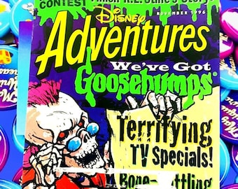 Goosebumps 1996 Disney Adventures Magazine