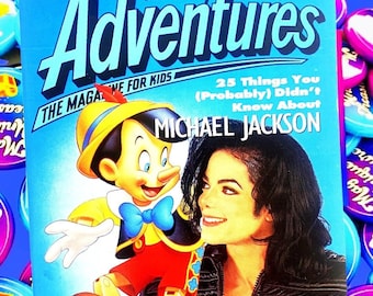 Michael Jackson 1993 Disney Adventures Magazine