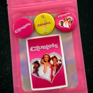 Clueless Triple Pin Pack with Sticker