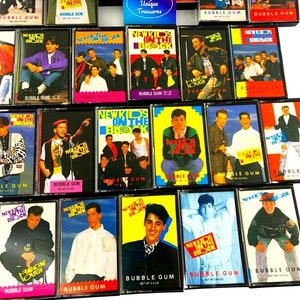 New Kids Mini Bubble Gum Cassettes - Choose