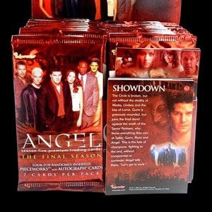 Paquete de cartas coleccionables de ángel