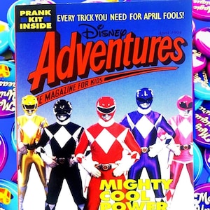 Power Rangers 1994 Disney Adventure Magazine