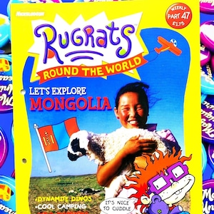 Rugrats Mongolia Magazine, Nickelodeon 2002 Issue
