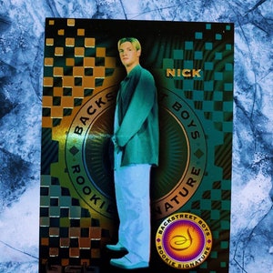 Cartões BSB Rookie (escolha um cartão dos Backstreet Boys)