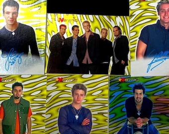 NSYNC Gold, Choose One CARD, Stocking Stuffers, NSYNC, Justin Timberlake
