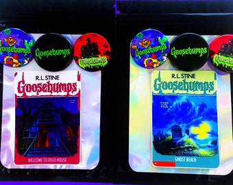 Goosebumps Pins, Choose a Button/Sticker