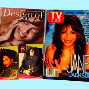 Janet Jackson Collector Set - TV Guide, CD, Sammelkarten