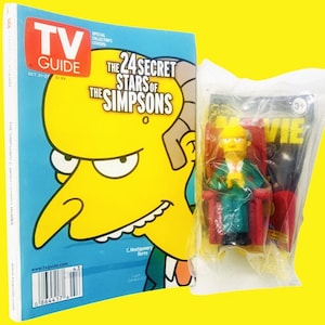 Simpsons Show (Mr. Burns) Collector Gift Set Magazine/Toy