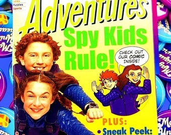 Spy Kids Rule 2001 Disney Adventures Magazine