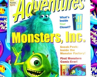 Monsters 2001 Disney Adventures Magazine