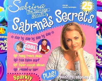 Sabrina Magazine, nummer 25, Sabrina Secrets, Sabrina the Teenage Witch TV Show, Nickleodeon, TGIF
