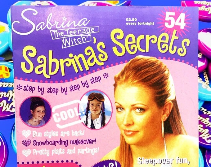 Sabrina 2002 Magazine, Issue 54, Sabrina Secrets, Sabrina the Teenage Witch TV Show, Nickleodeon, TGIF