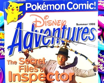 Inspector Gadget Summer 1999 Disney Adventures Magazine