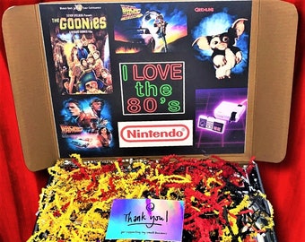 Totally 80s Trends Mystery Nostalgia Box! 80s Gifts, 80s Fans, Retro Boxes, Custom
