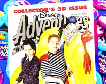Addams Family 1993 Disney Adventures Magazine