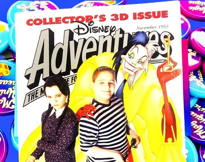 Addams Family 1993 Disney Adventures Magazine