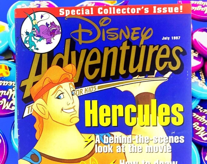 Hercules 1997 Disney Adventures Magazine