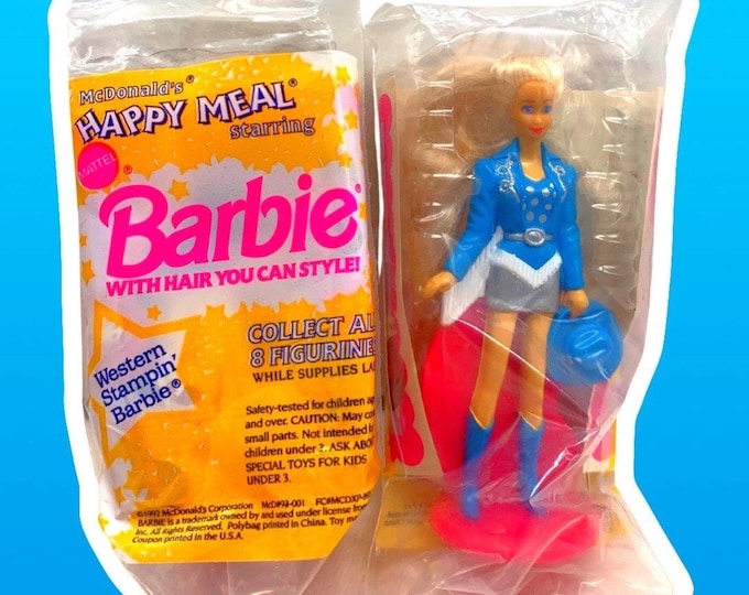 Barbie Toys 1992 Collection (Cake Topper, Birthday Gift)