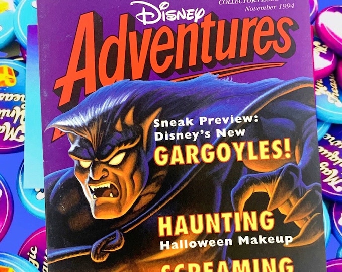 Gargoyles 1994 Disney Adventures Magazine