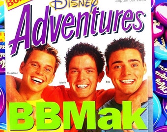 BBMak 2000 Disney Adventures Magazine