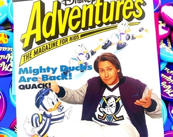 Mighty Ducks 1994 Disney Adventures Magazine
