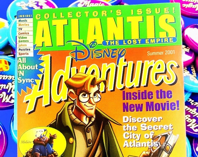 Atlantis 2001 Disney Adventure Magazine